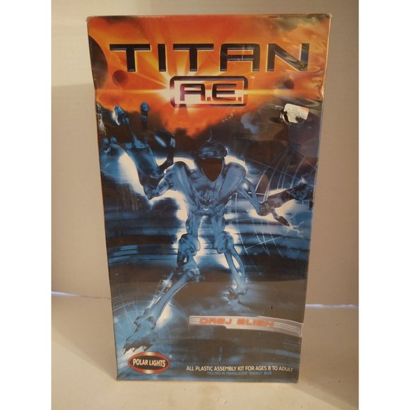 Polar Lights TITAN A.E. DREJ ALIEN Plastic Model Kit 5094 NEW Sealed - Picture 1 of 2